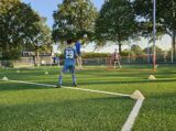 Voetvolleytoernooitje S.K.N.W.K. JO19-1 tijdens de training (8/26)